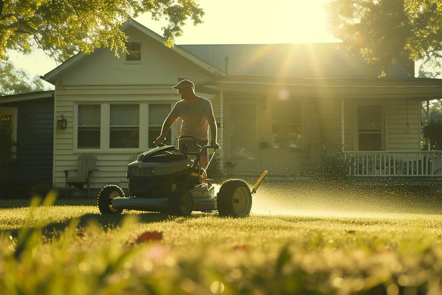 small electric lawnmowers